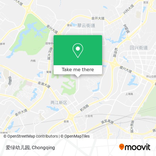 爱绿幼儿园 map