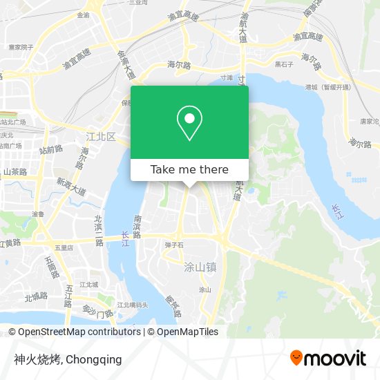 神火烧烤 map