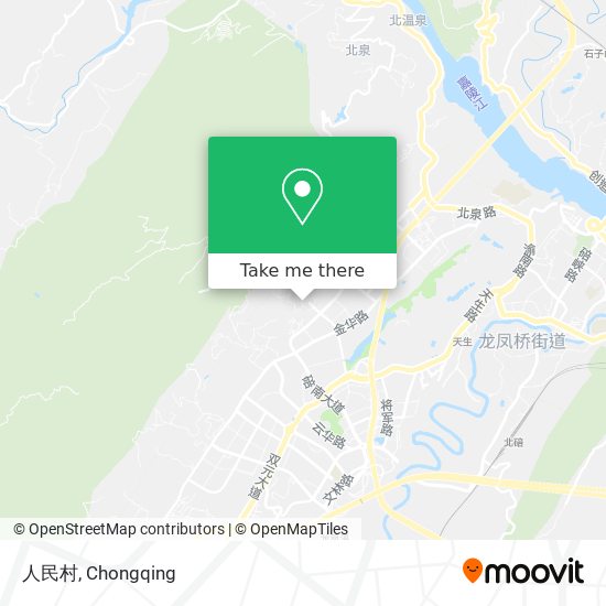 人民村 map