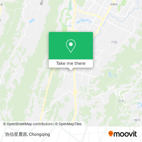 协信星麓原 map