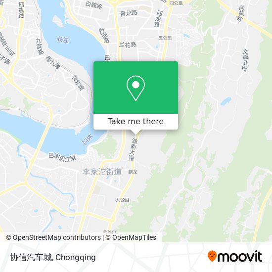 协信汽车城 map