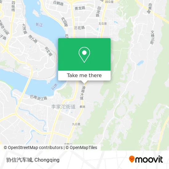 协信汽车城 map
