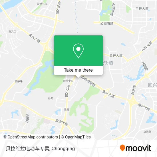 贝拉维拉电动车专卖 map