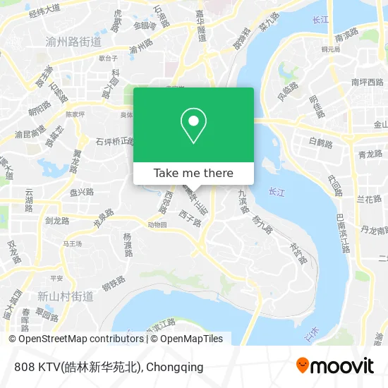 808 KTV(皓林新华苑北) map