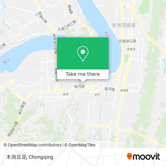 木洞豆花 map
