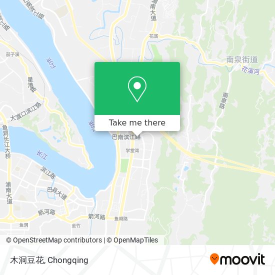 木洞豆花 map