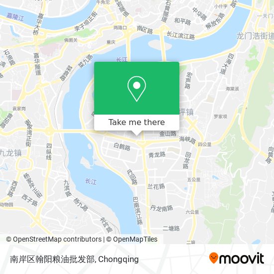 南岸区翰阳粮油批发部 map