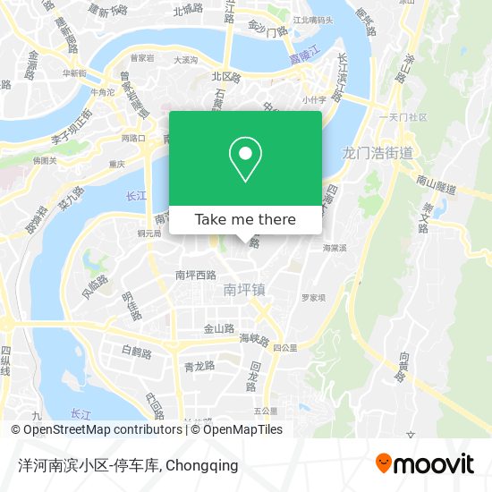 洋河南滨小区-停车库 map