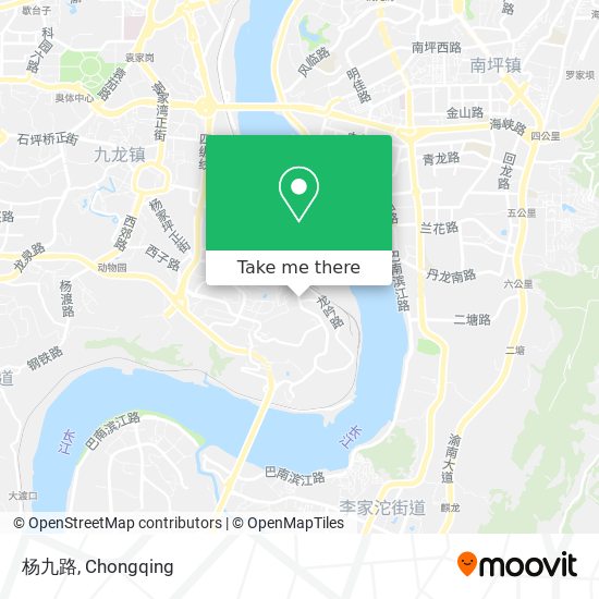 杨九路 map