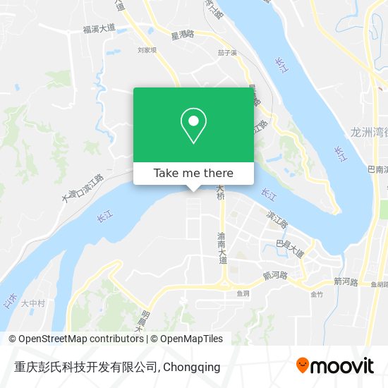 重庆彭氏科技开发有限公司 map