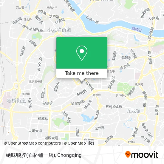 绝味鸭脖(石桥铺一店) map