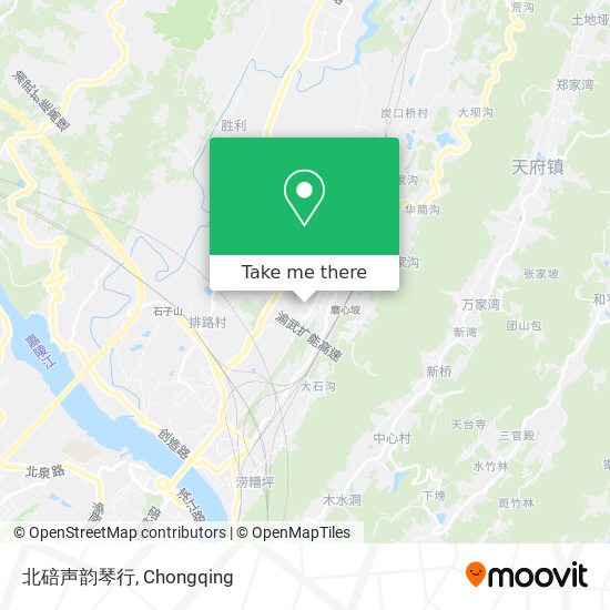 北碚声韵琴行 map