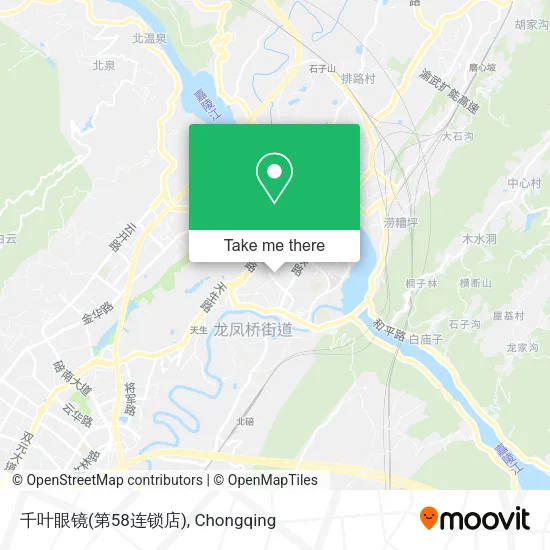 千叶眼镜(第58连锁店) map
