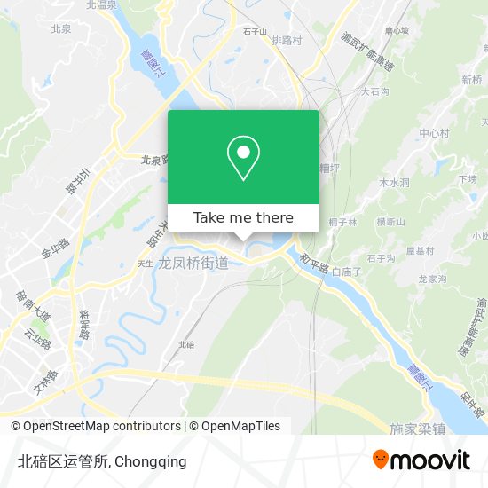北碚区运管所 map
