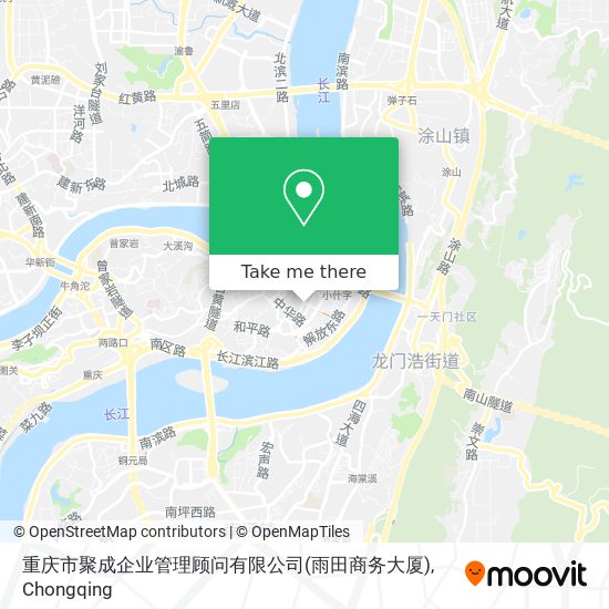 重庆市聚成企业管理顾问有限公司(雨田商务大厦) map