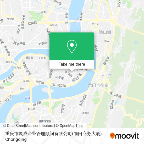 重庆市聚成企业管理顾问有限公司(雨田商务大厦) map