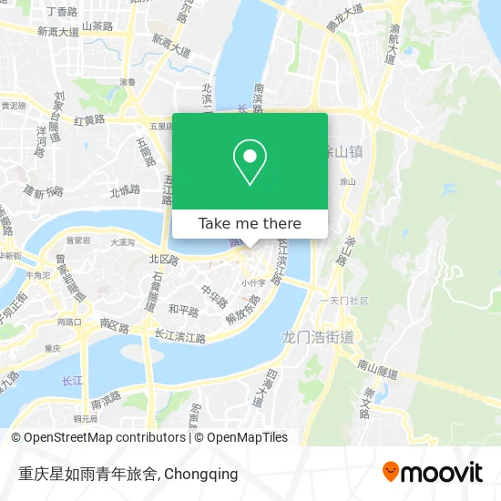 重庆星如雨青年旅舍 map