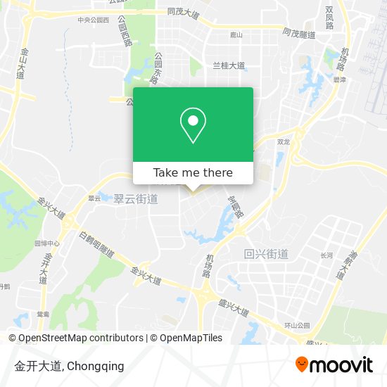 金开大道 map