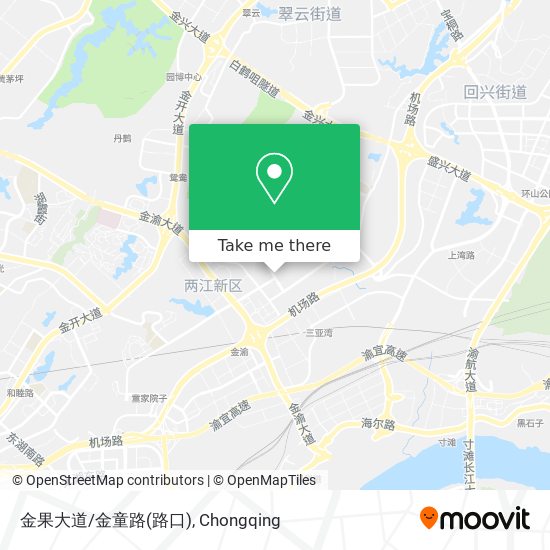 金果大道/金童路(路口) map