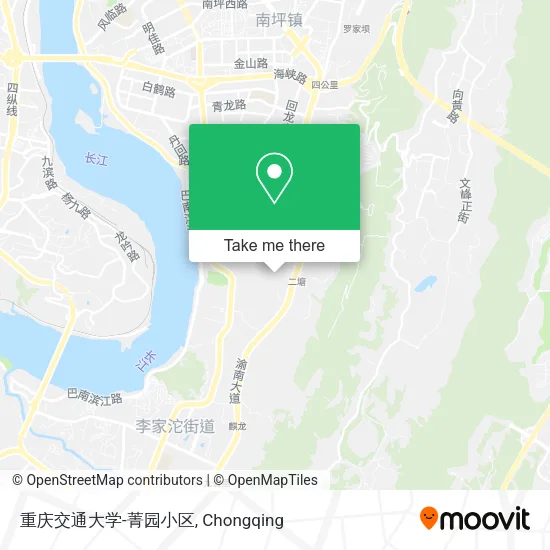 重庆交通大学-菁园小区 map