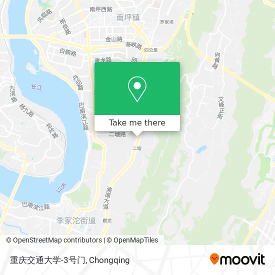 重庆交通大学-3号门 map