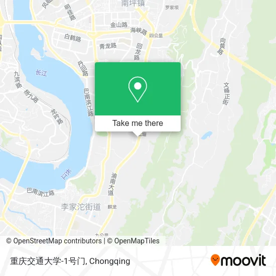 重庆交通大学-1号门 map