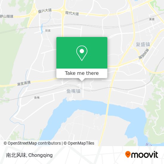 南北风味 map