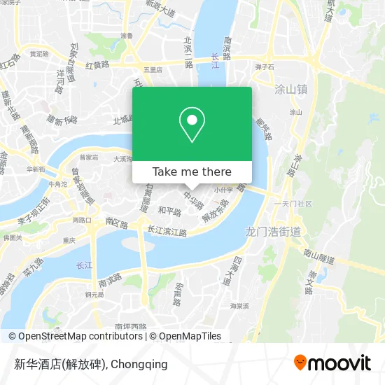 新华酒店(解放碑) map