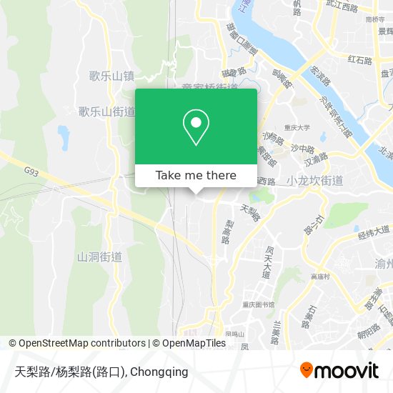 天梨路/杨梨路(路口) map
