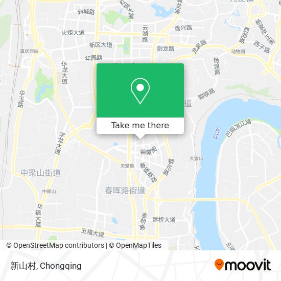 新山村 map