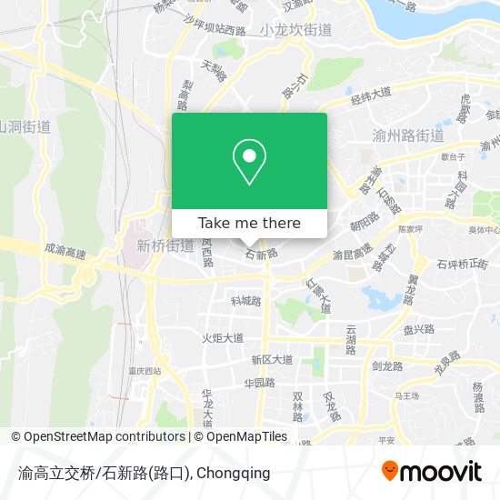 渝高立交桥/石新路(路口) map
