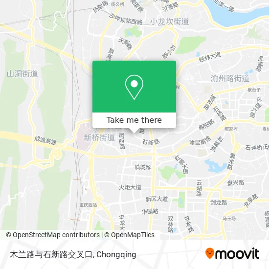 木兰路与石新路交叉口 map
