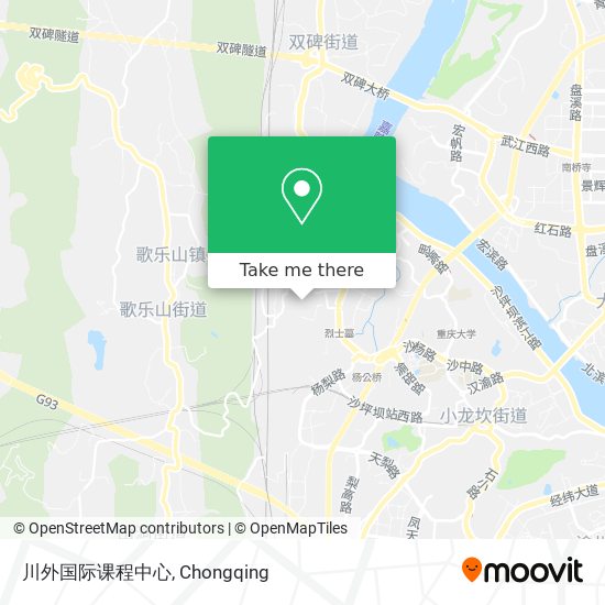 川外国际课程中心 map