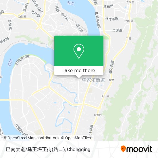巴南大道/马王坪正街(路口) map