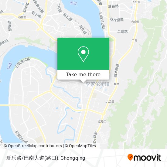 群乐路/巴南大道(路口) map