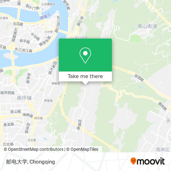 邮电大学 map