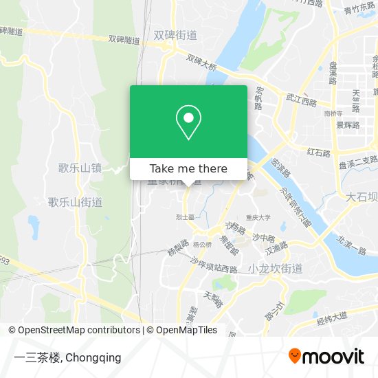 一三茶楼 map