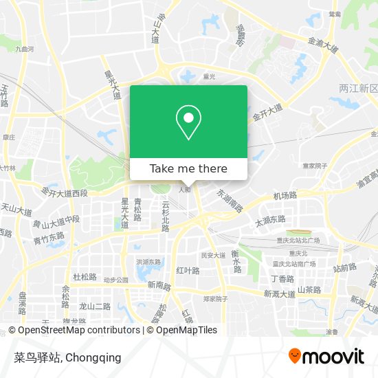 菜鸟驿站 map