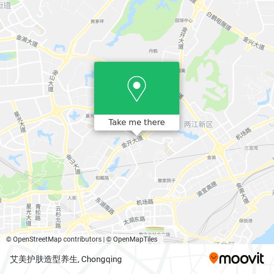 艾美护肤造型养生 map