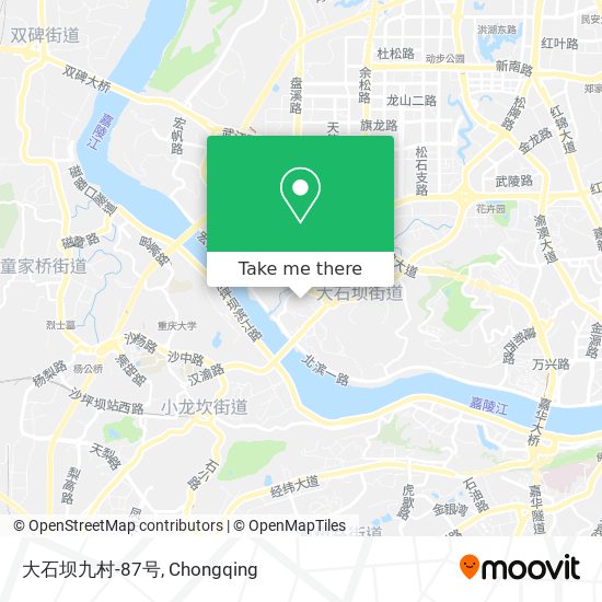大石坝九村-87号 map