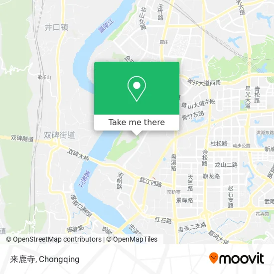 来鹿寺 map