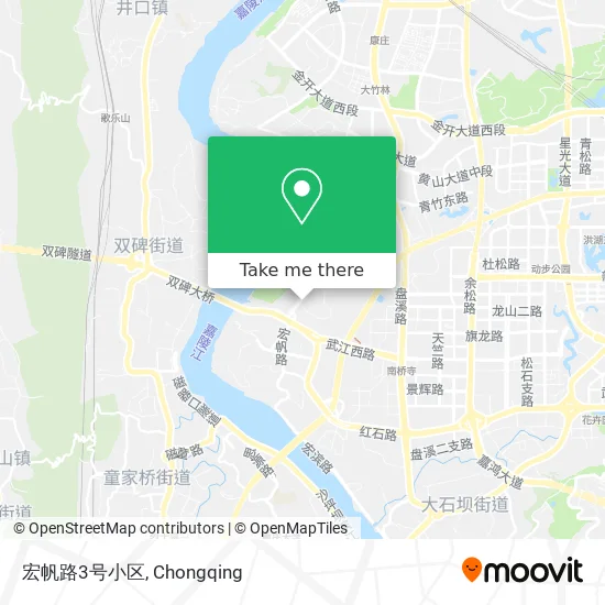 宏帆路3号小区 map