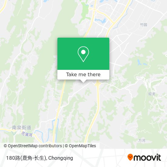 180路(鹿角-长生) map