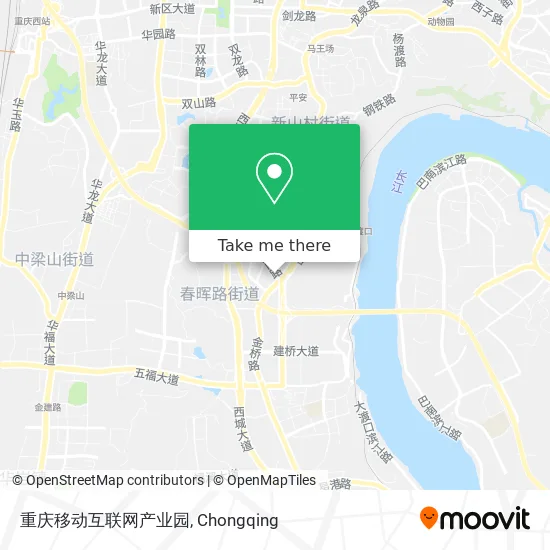 重庆移动互联网产业园 map