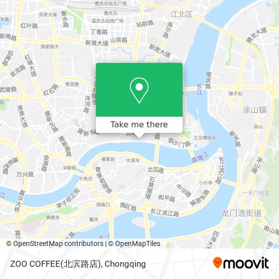 ZOO COFFEE(北滨路店) map