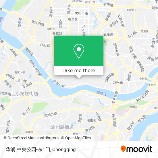 华润·中央公园-东1门 map