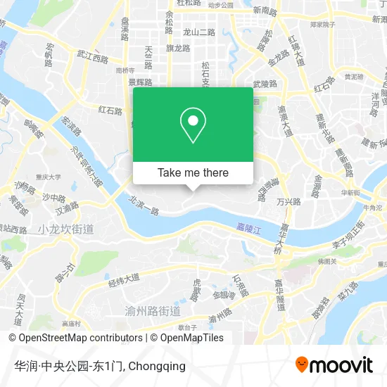华润·中央公园-东1门 map