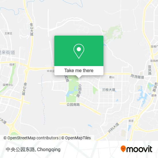 中央公园东路 map