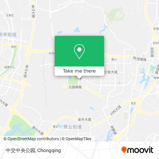 中交中央公园 map