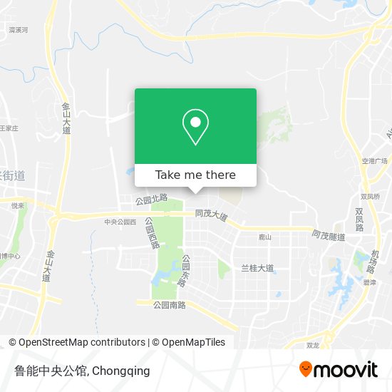 鲁能中央公馆 map